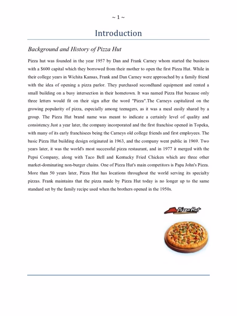 What is Pizza Hut's positioning strategy?