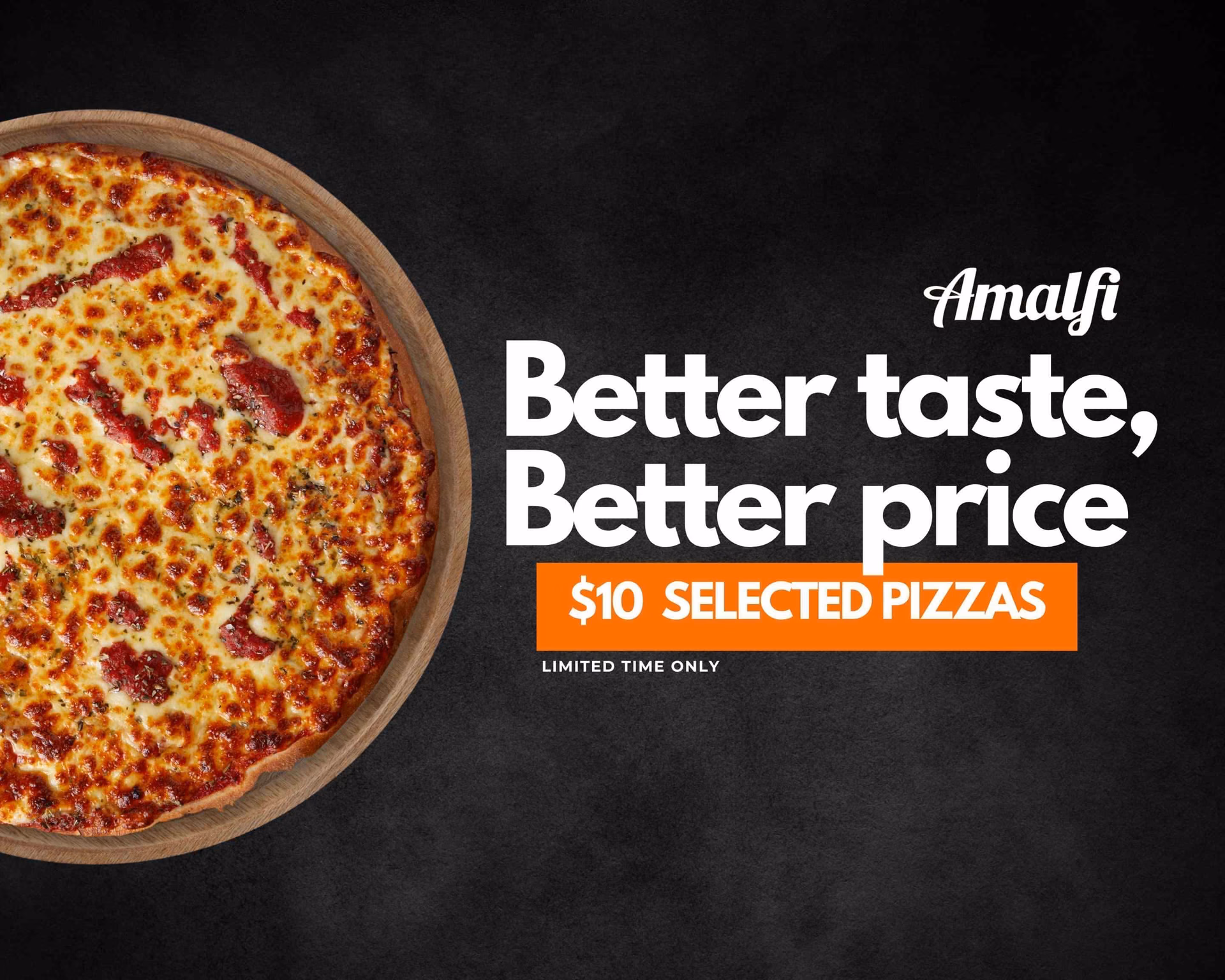 Is Amalfi pizza Melton open or closed?