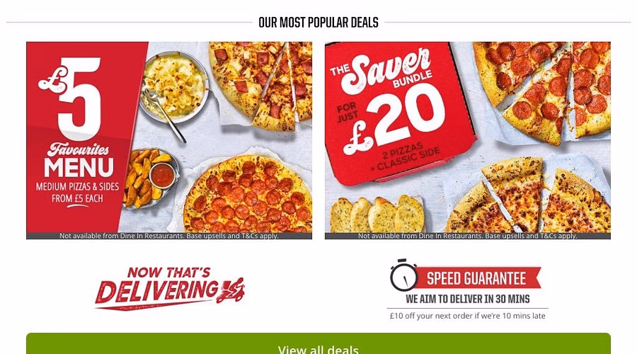 Where can I buy pizza in Melton?