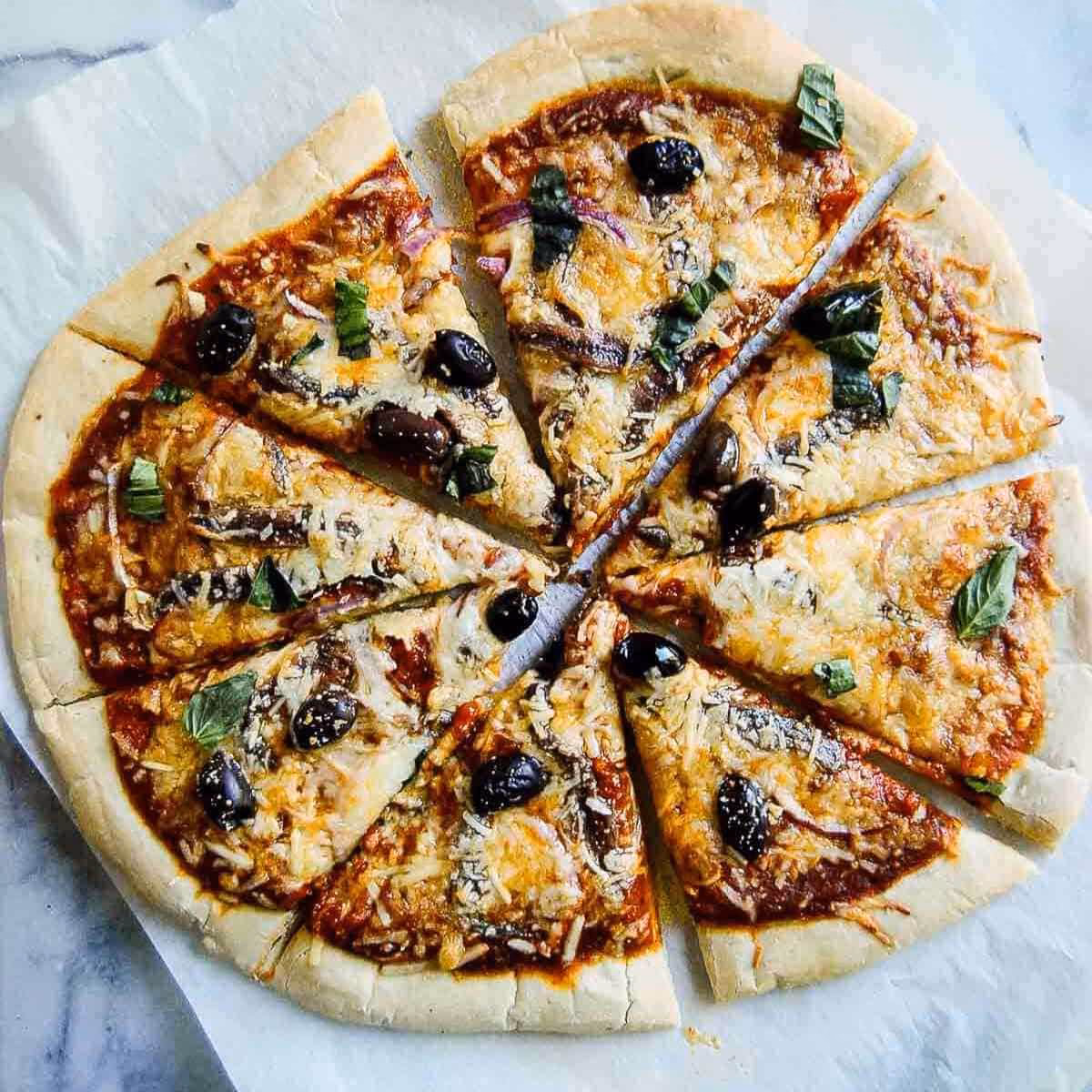 What is anchovy pizza?