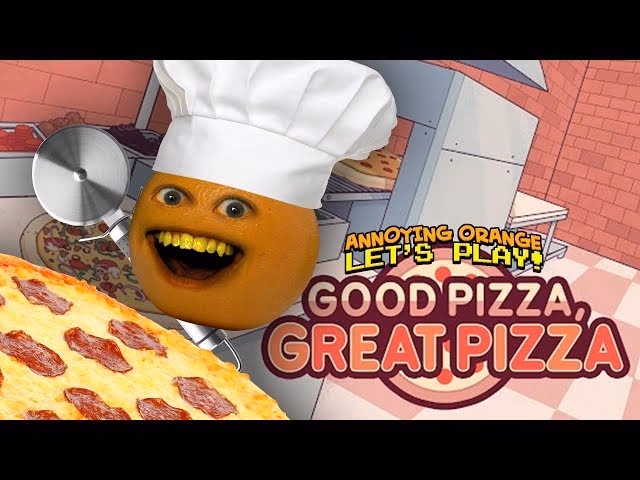 What is the Pizza Challenge on Annoying Orange?