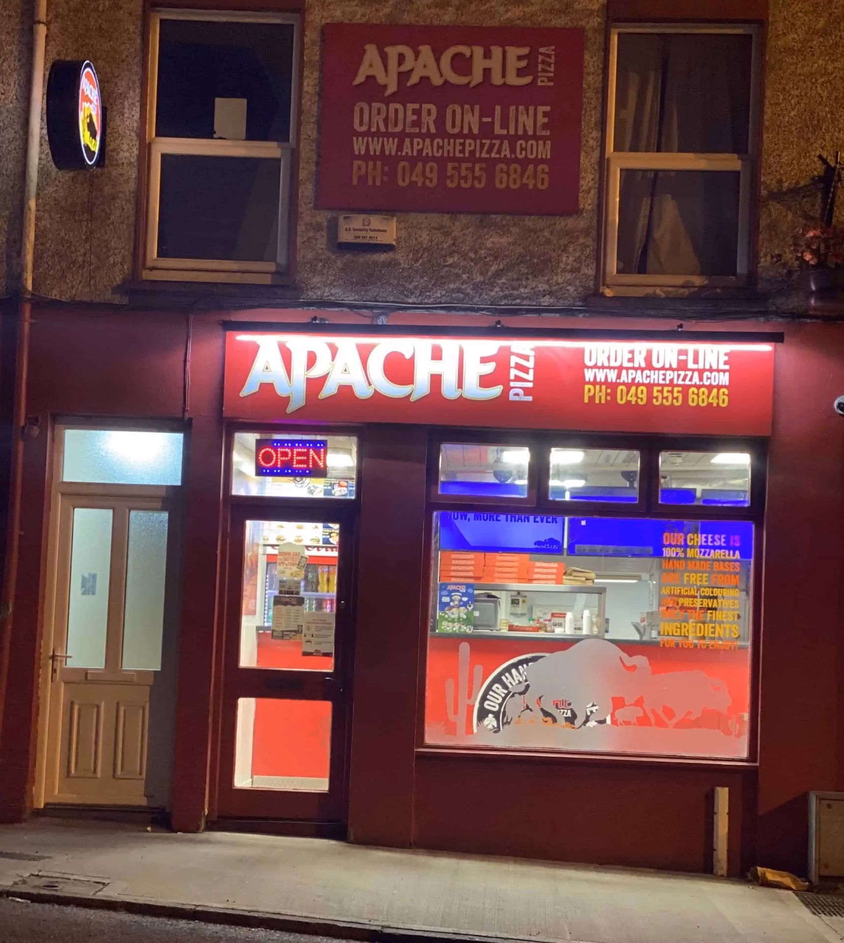 Who is Apache Pizza?