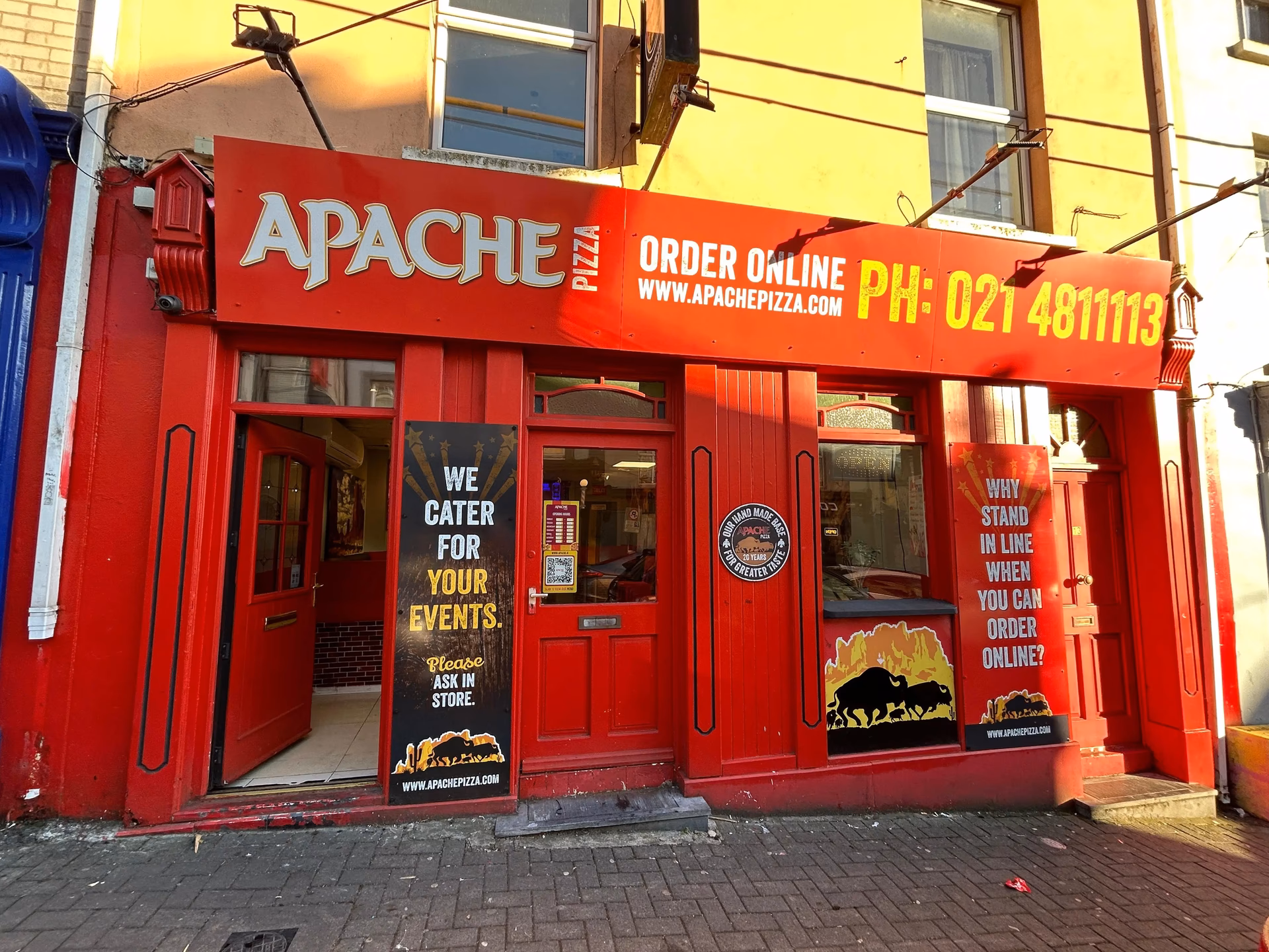 Do I need to set cookies in Apache Pizza Cobh?