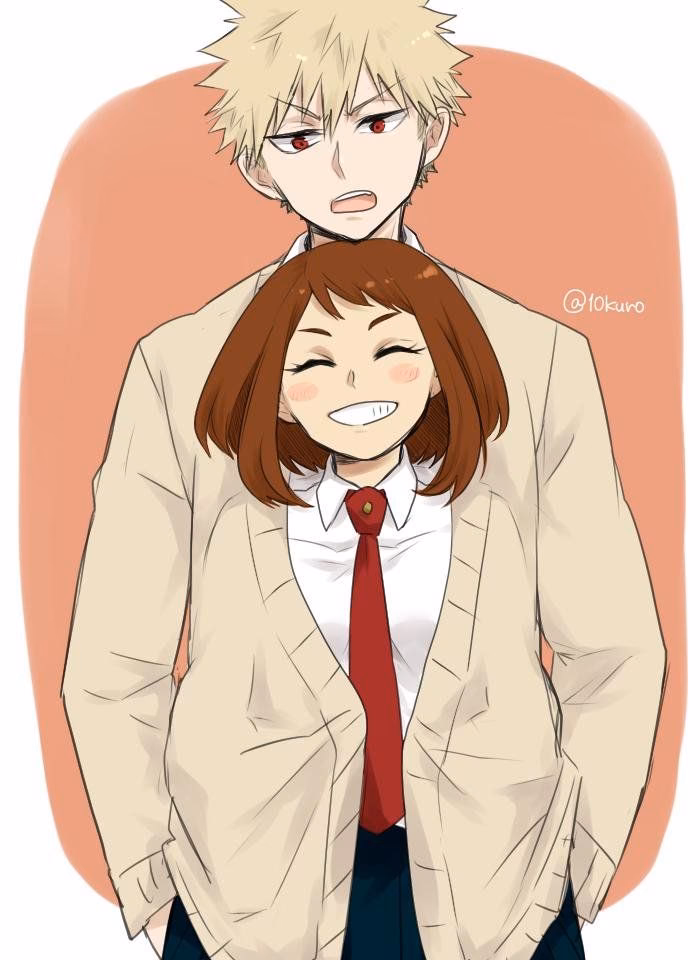 What is a bakugou X Uraraka story?