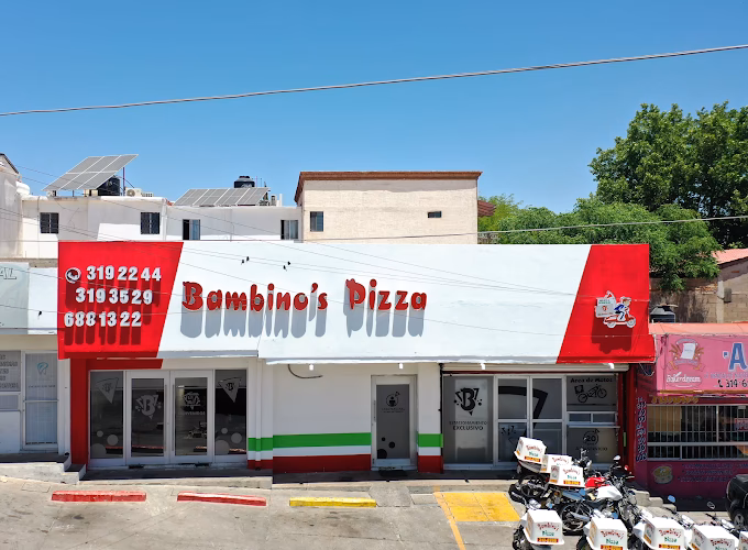 ¿Qué ofrece Bambino's pizza San Carlos de Nogales?