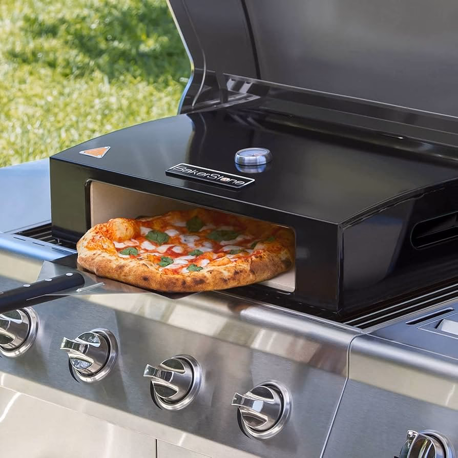 Does a pizza oven work on a gas BBQ?