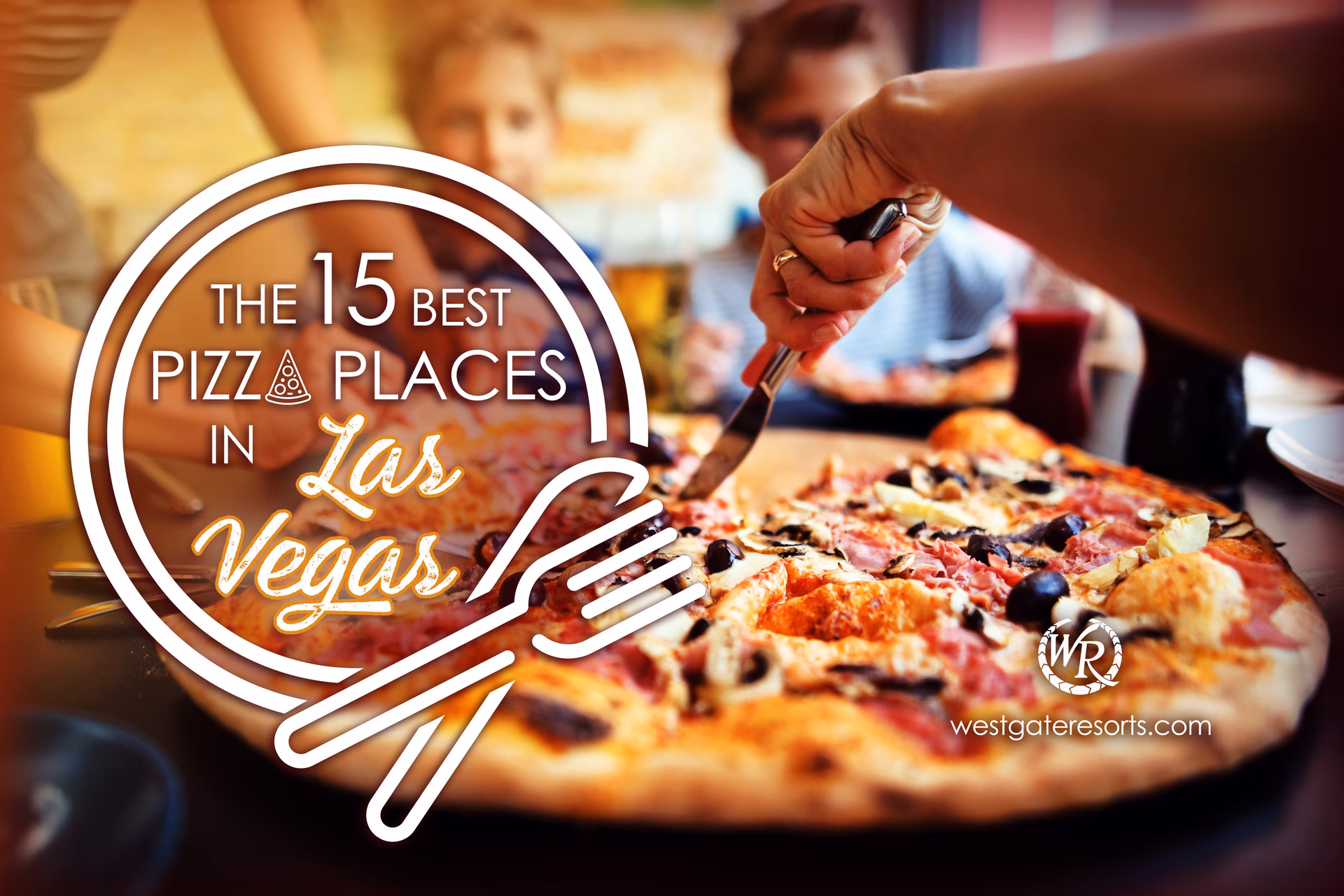 What do people say about pizza places in Las Vegas?