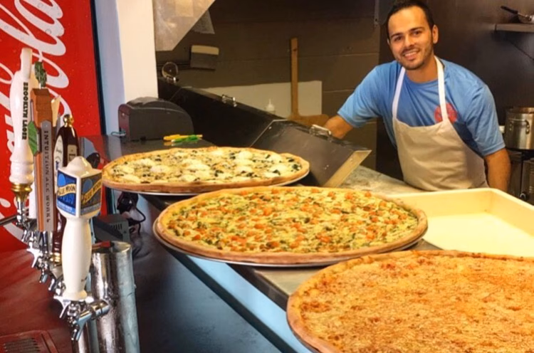 Is Biggie's a good place to eat at the beach?