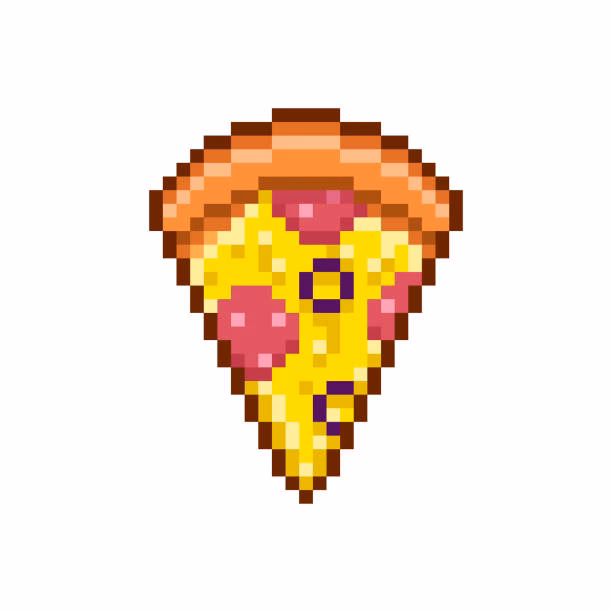 How many vector icons about pizza term?