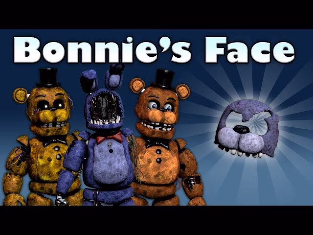 Why is Bonnie's face missing in FNaF2?