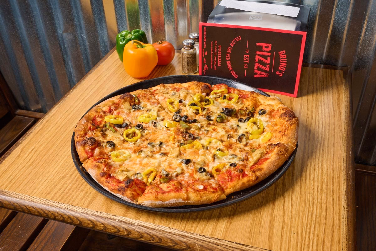 Who is Bruno's pizza?