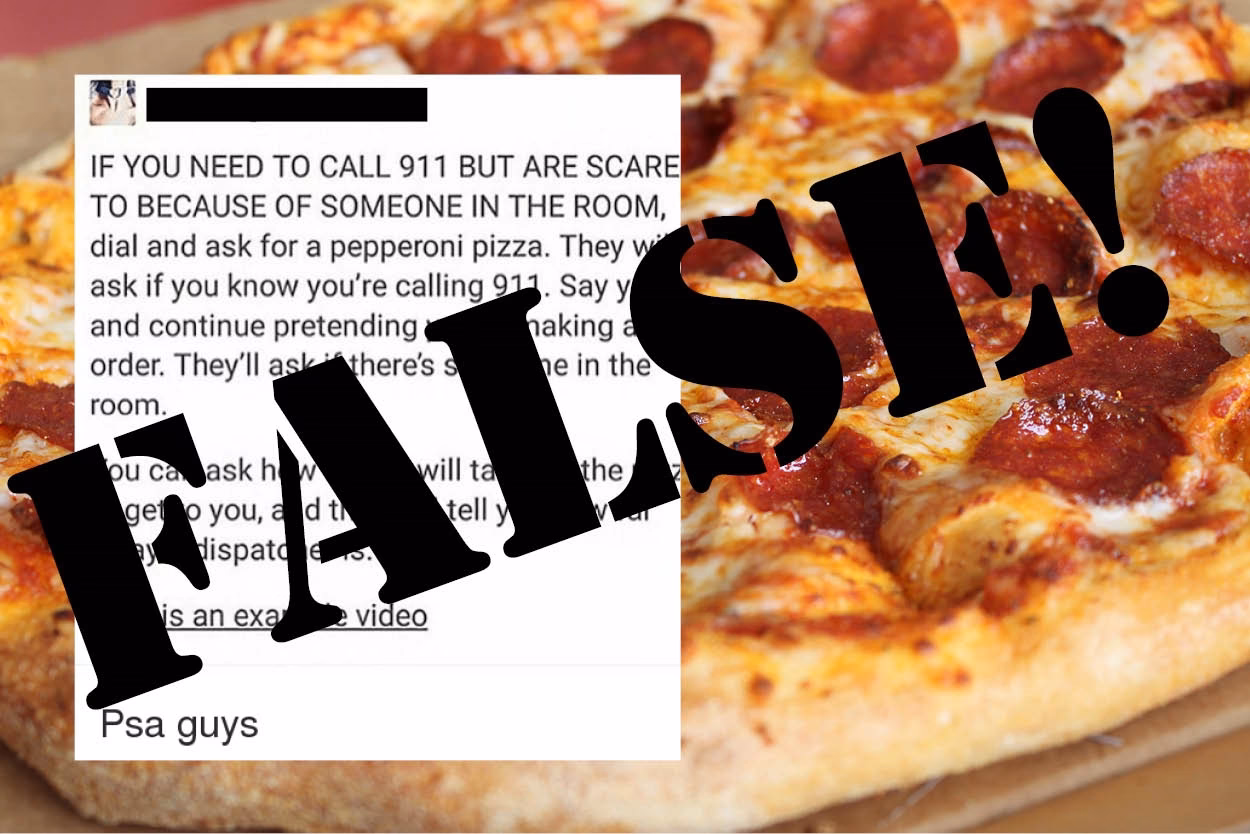 What is a pizza order prank call scenario?