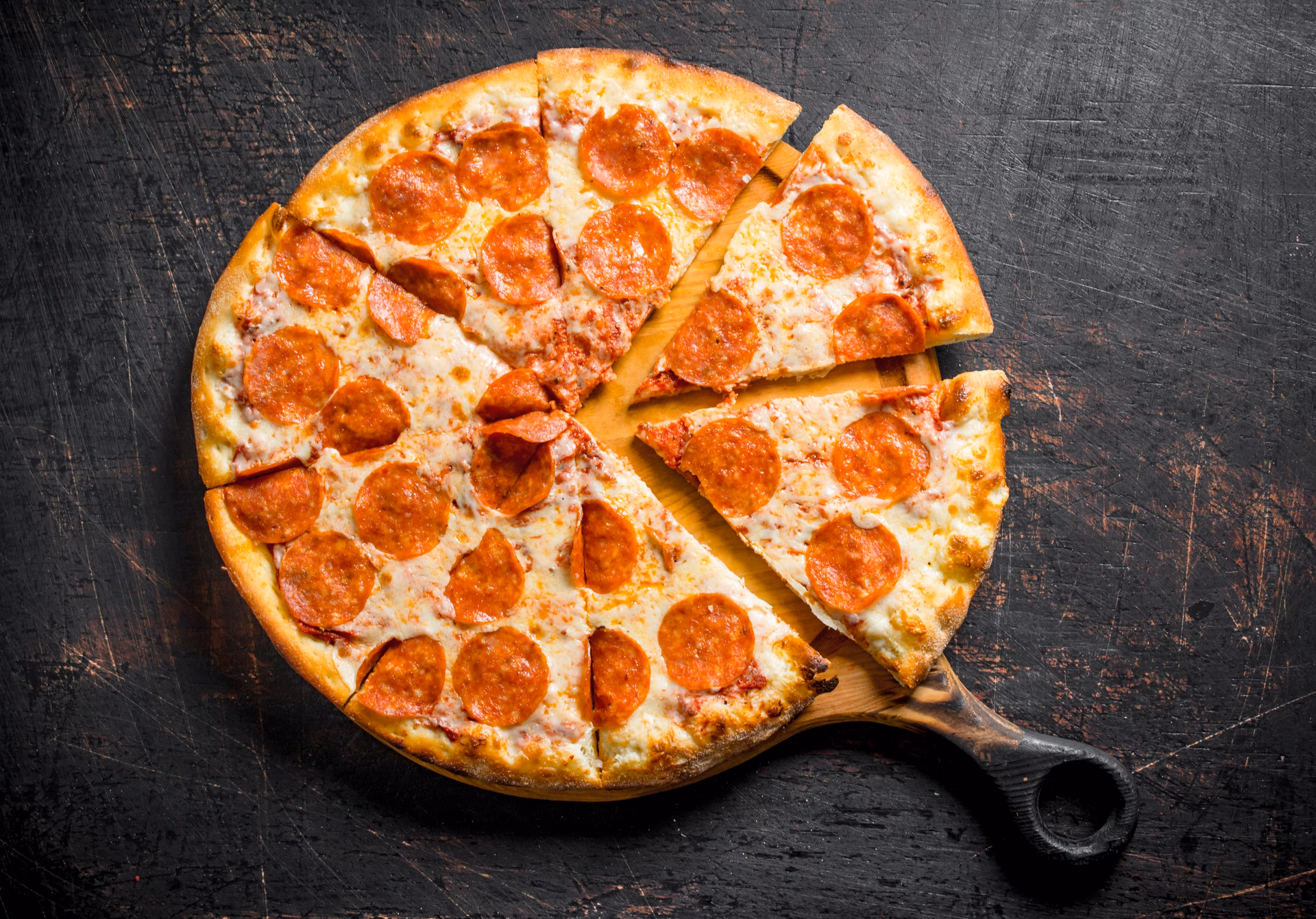 What is the least nutritious pepperoni pizza?