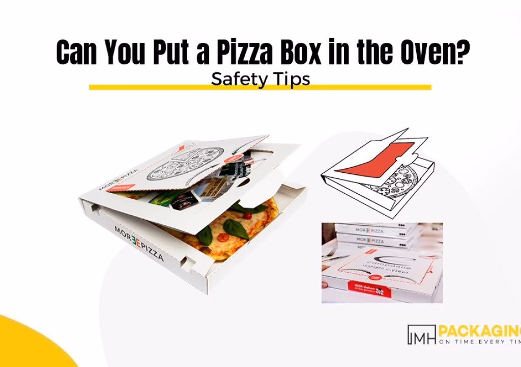 Can pizza boxes be put in the oven?