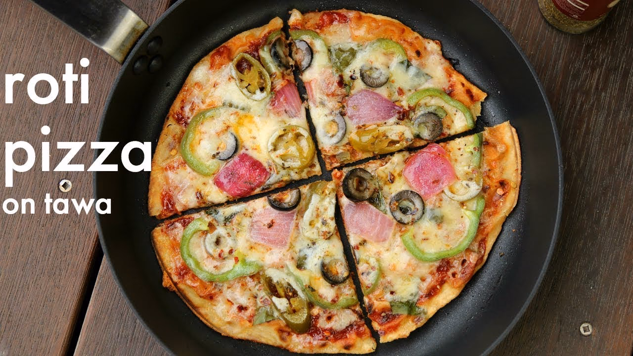 How to make Chapati pizza?