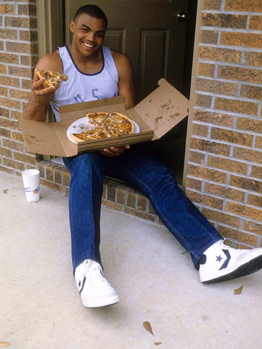 Does Charles Barkley eat doughnuts?