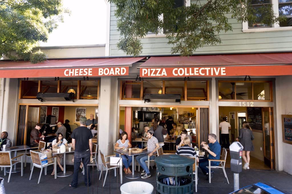 When is Cheese Board Collective pizzeria open?