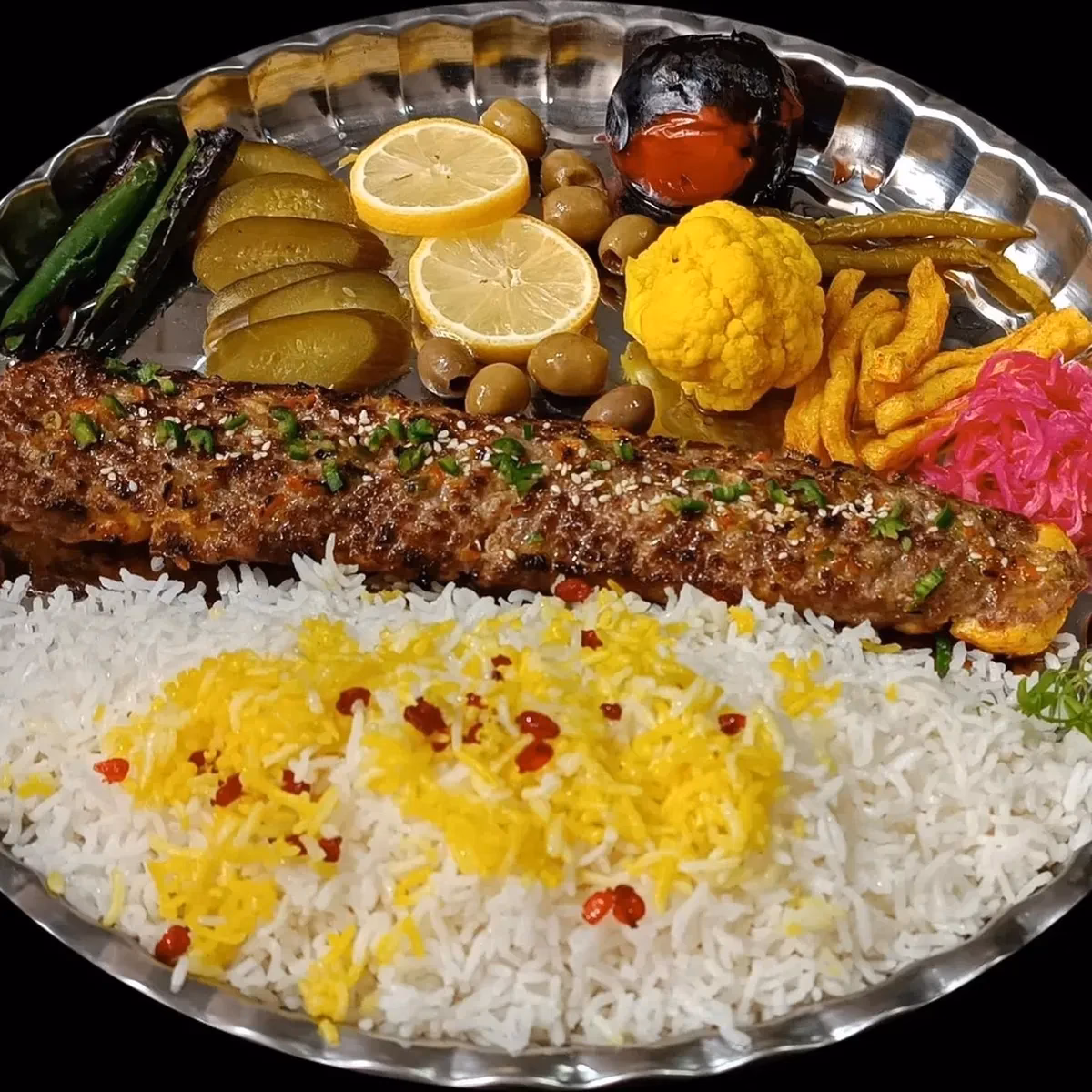 What is chelow kebab?