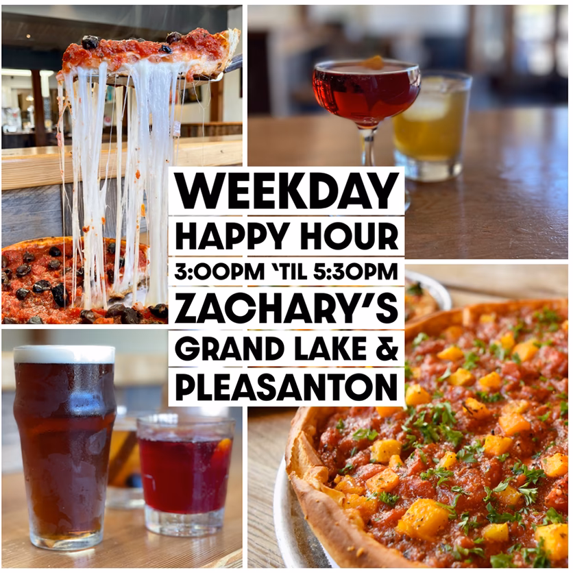 Does Chicago have a happy hour?