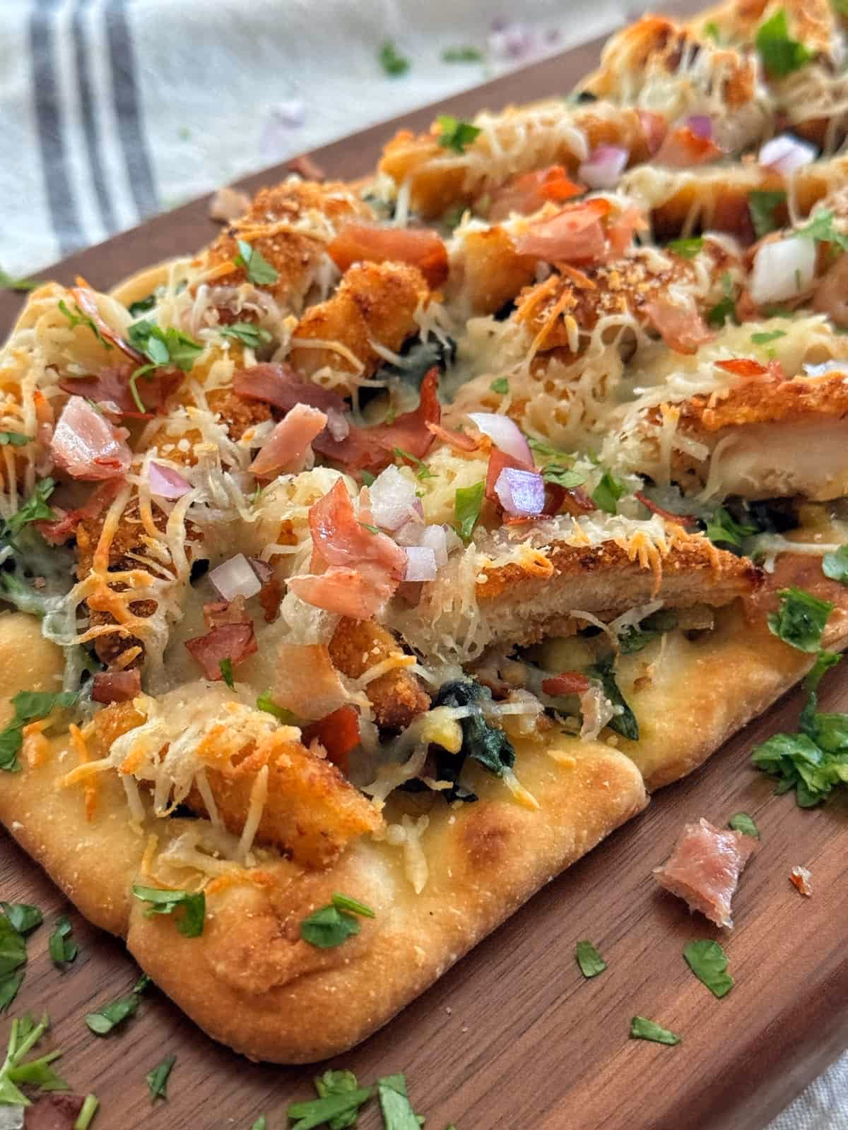 How long do you bake a ricotta pizza?