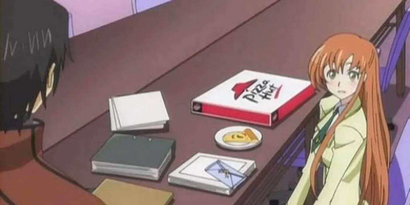 Did Pizza Hut sponsor Code Geass?