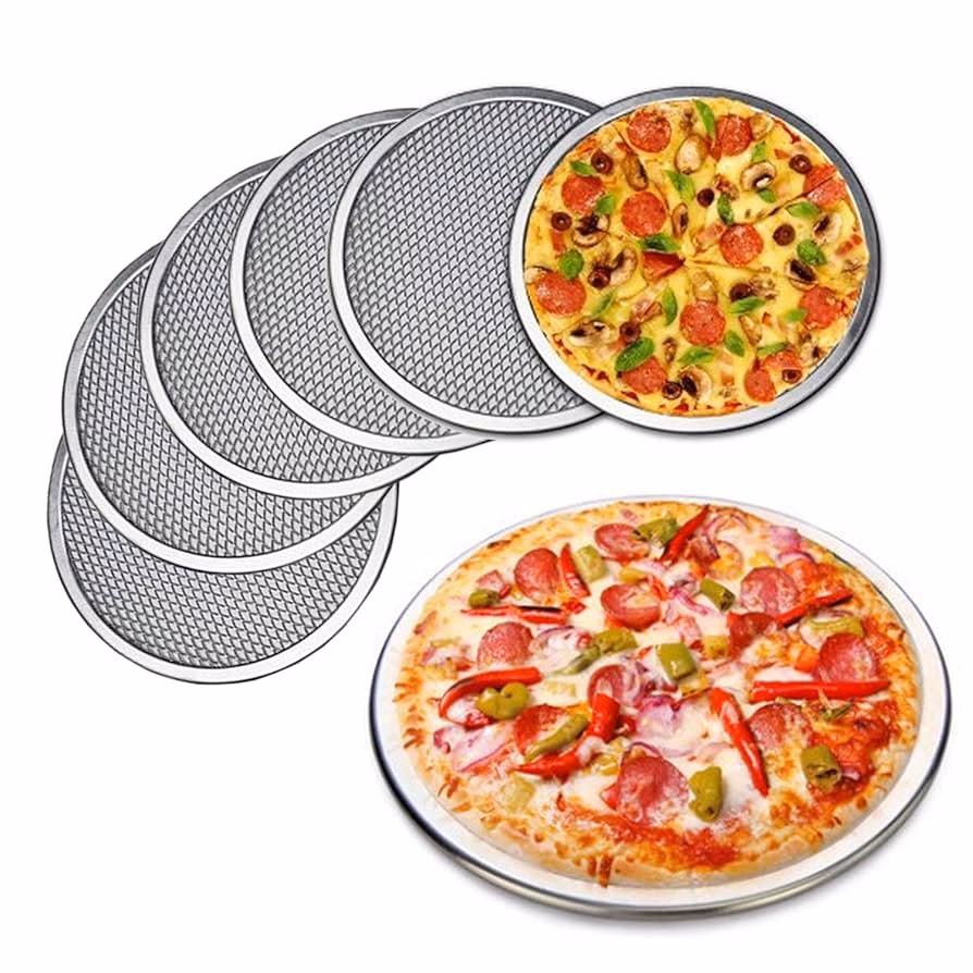 What are the different sizes of pizza pans?