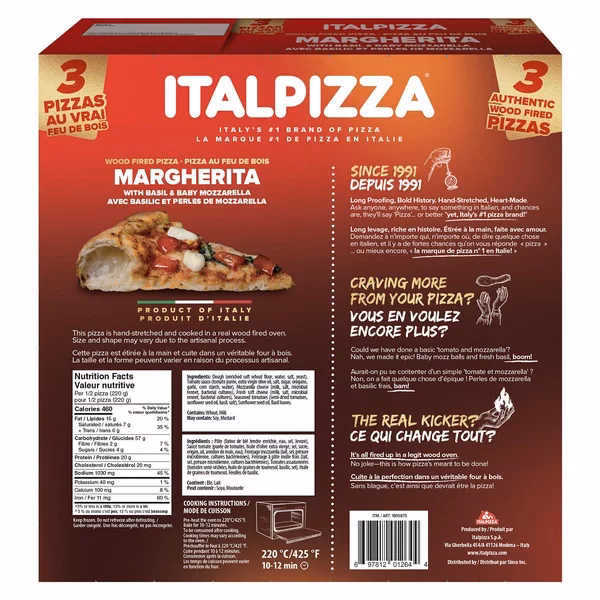 How do you cook Costco pizza?