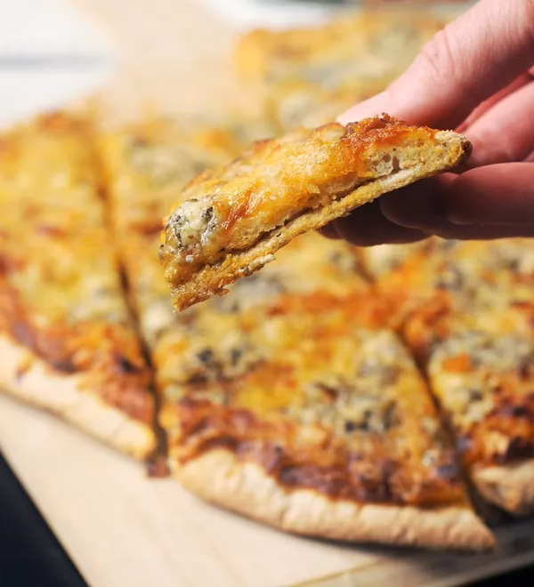 What is a Cracker Pizza?