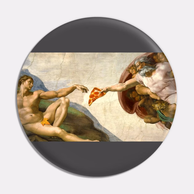 Did Michelangelo paint the creation of Adam?