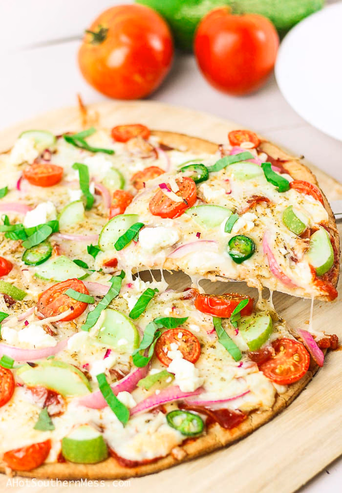 What is cold Veggie Pizza?