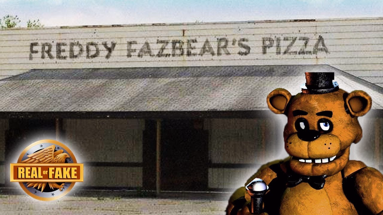 Is Freddy Fazbear's Pizza a real restaurant?