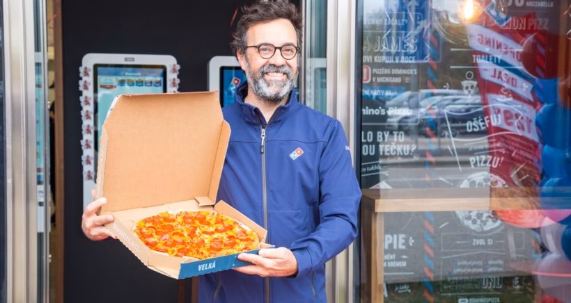 Does Dominos have a branch in the Czech Republic?