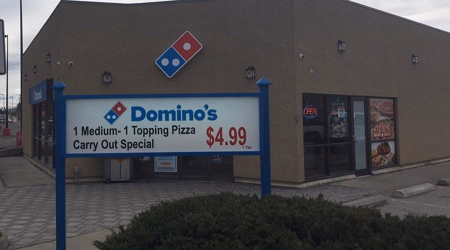 Where is Domino's Pizza located?