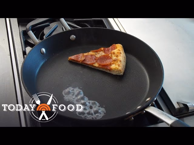 Can You microwave leftover pizza?