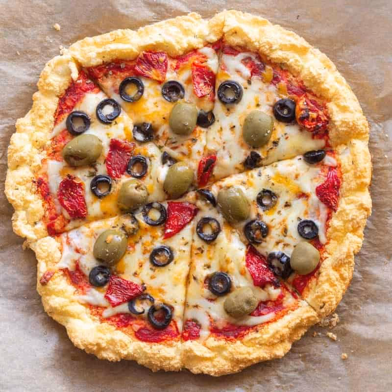 Why are eggs used in pizza dough?