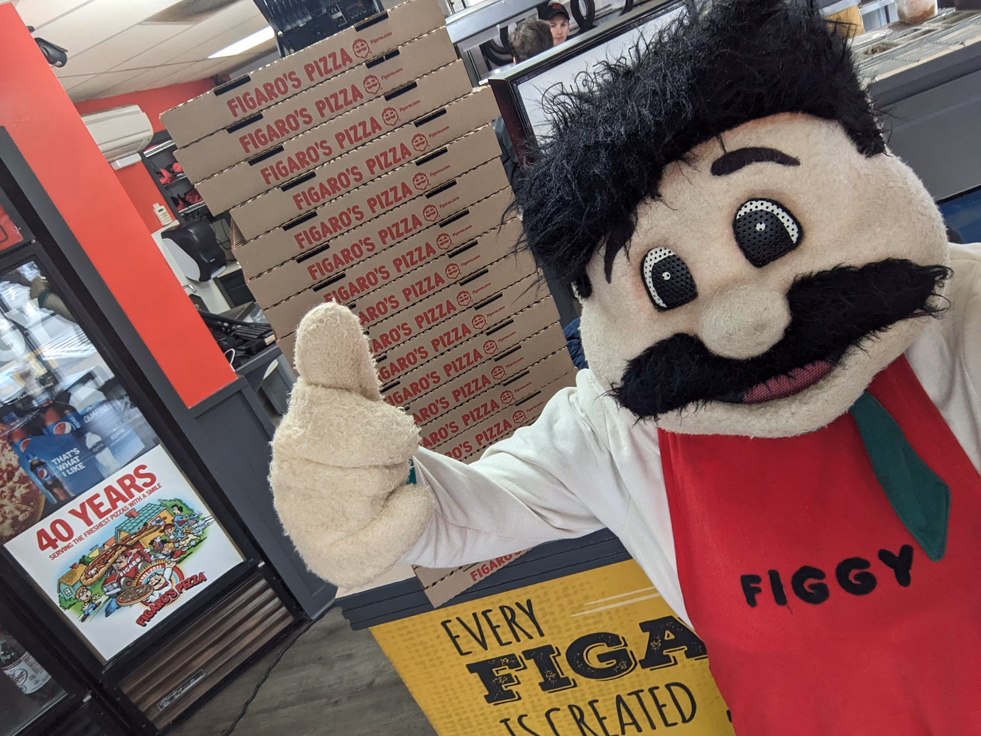 How do I contact Figaro's pizza?