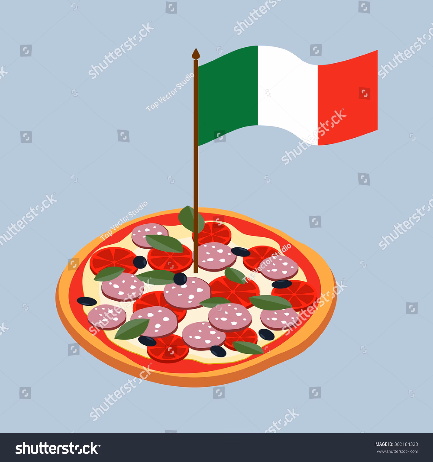 Why is a Margherita pizza called a pizza?