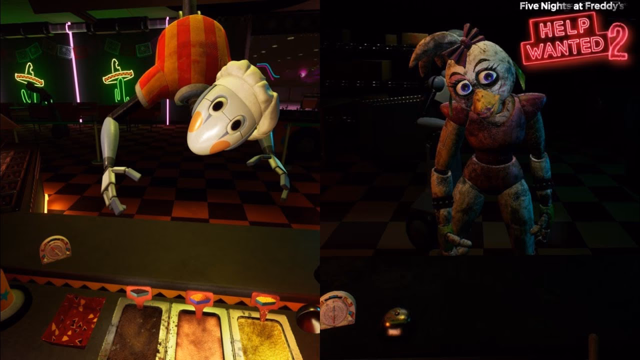 What is parts and service in five nights at Freddy's VR?