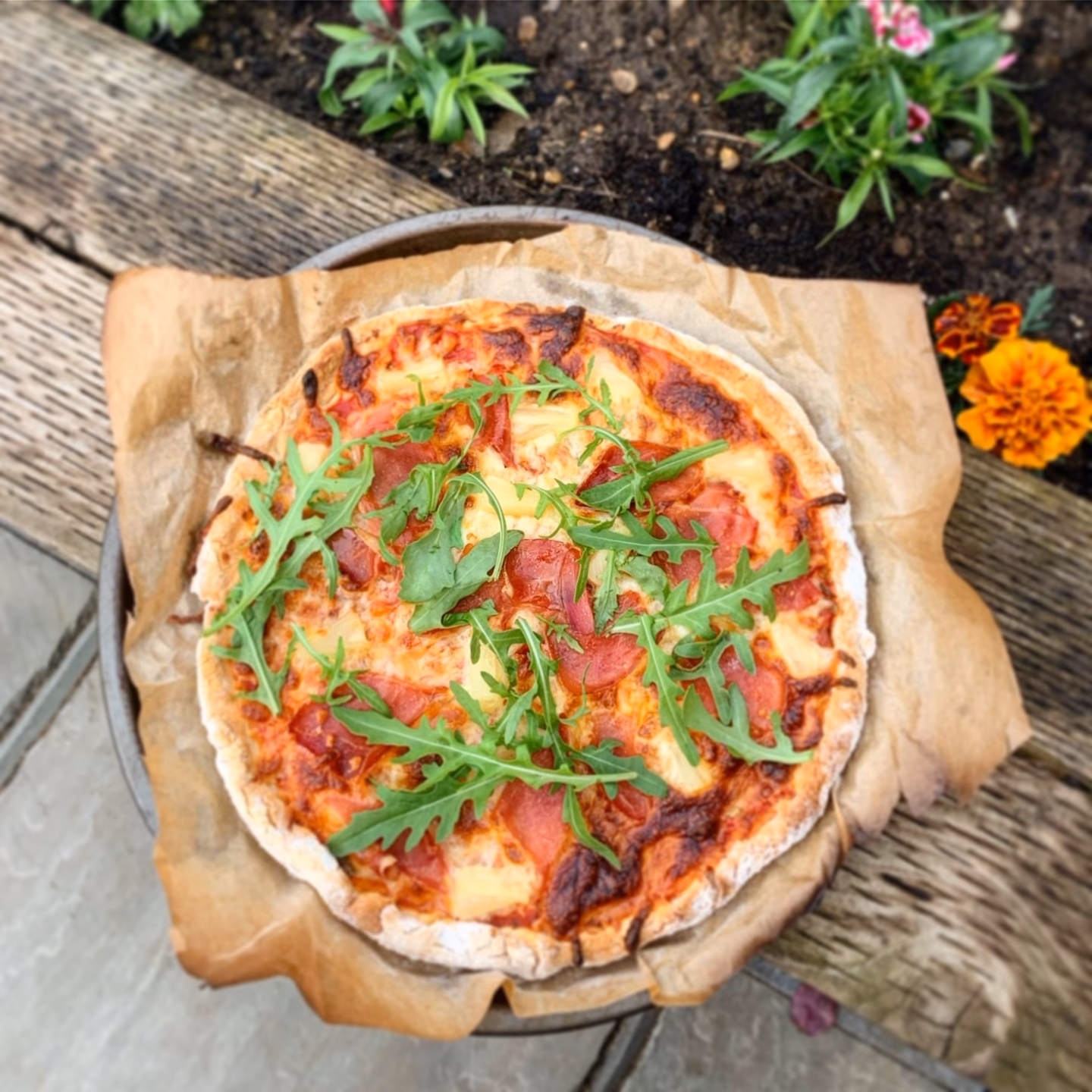 Is this low FODMAP pizza crust chewy?