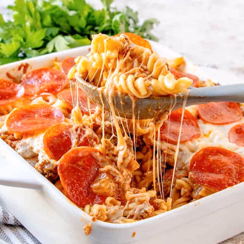 What is in a pasta bake?