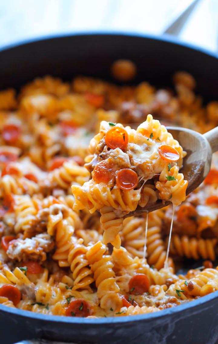 What is in a pasta bake?