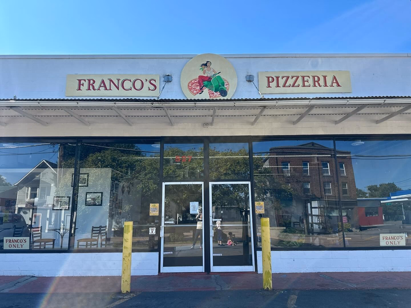 Where is Francos pizzeria in Ithaca?