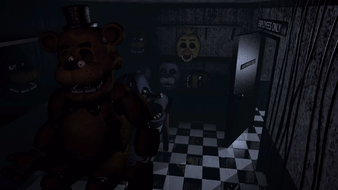 What are jumpscares in Freddy Fazbear's Pizzeria Simulator?