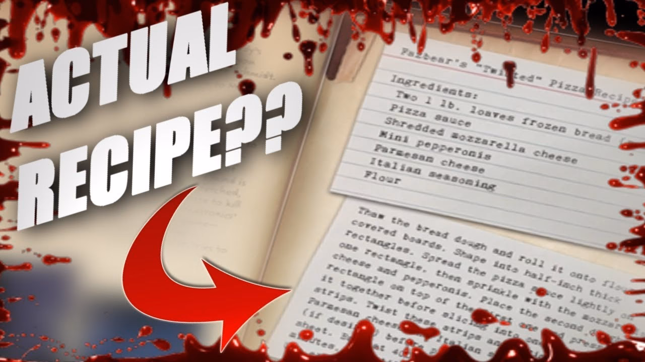 What's in the five nights at Freddy's cookbook?