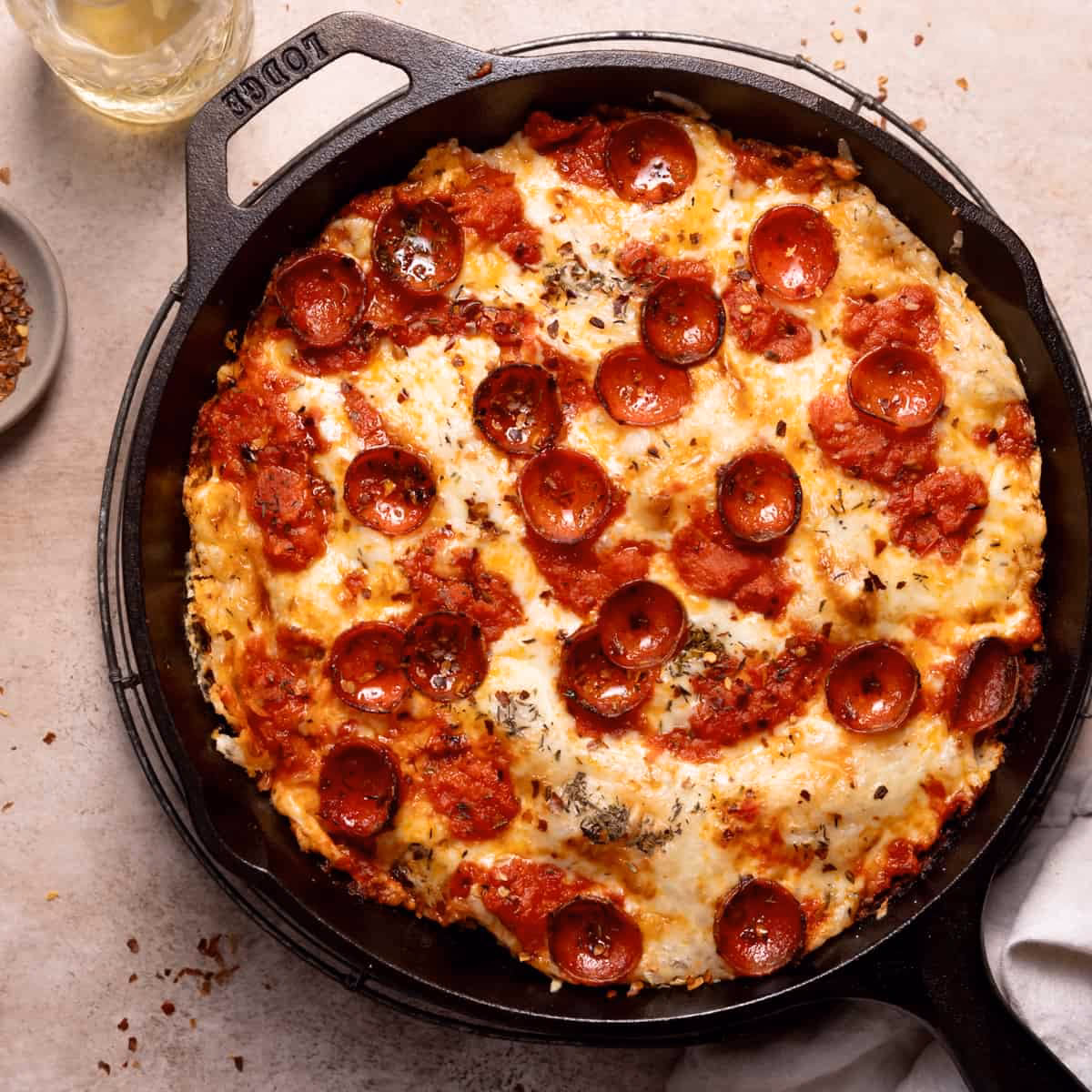 Can you make pizza in a frying pan?