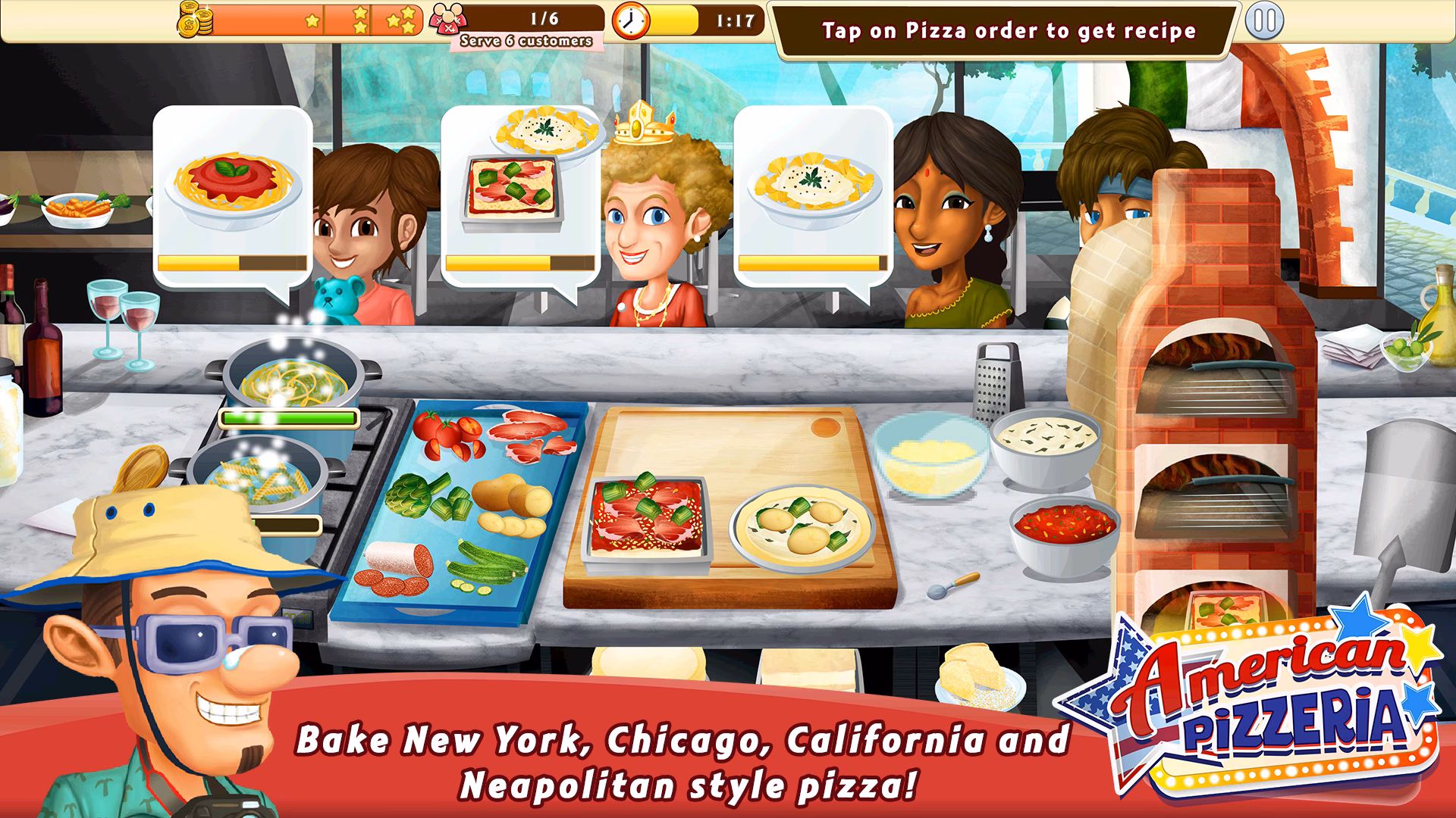 What are the best free pizza games?