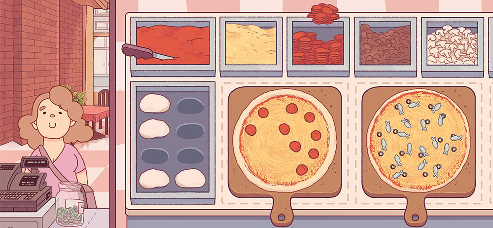 How do you make pizza in a new game?