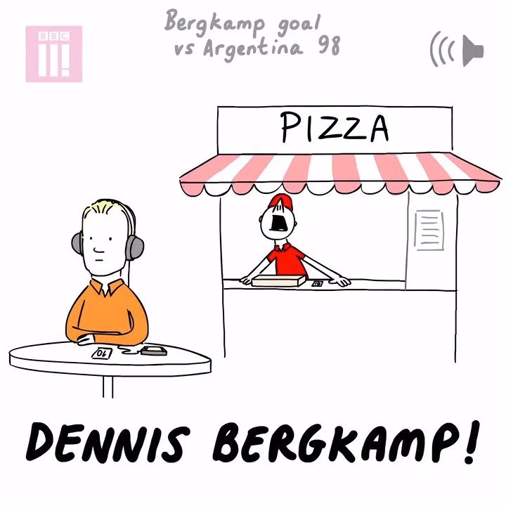 What is Dennis Bergkamp famous quote?