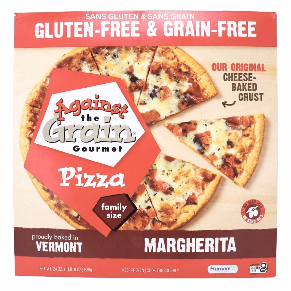 Is Oggi pizza gluten free?