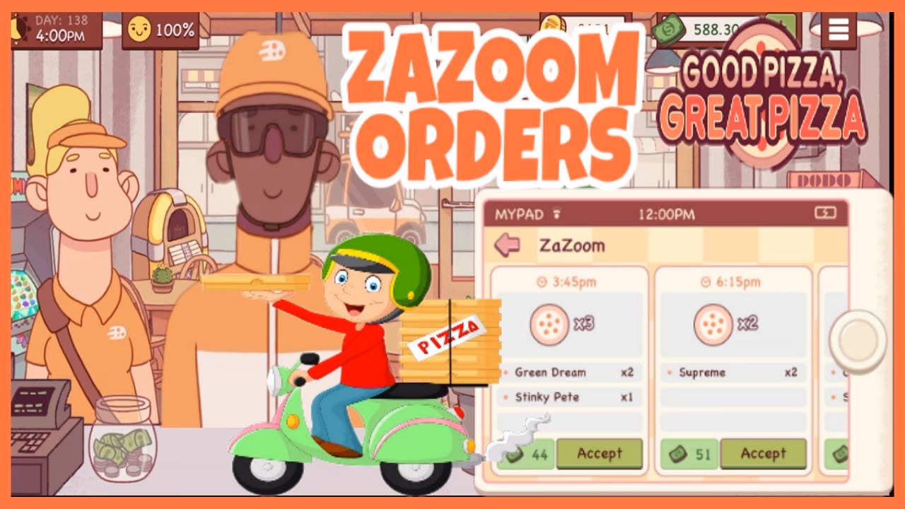 How do you make a pizza at Zazoom?
